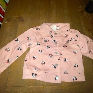 HM DISNEY MINNIE JEAN JACKET SIZE 1-2